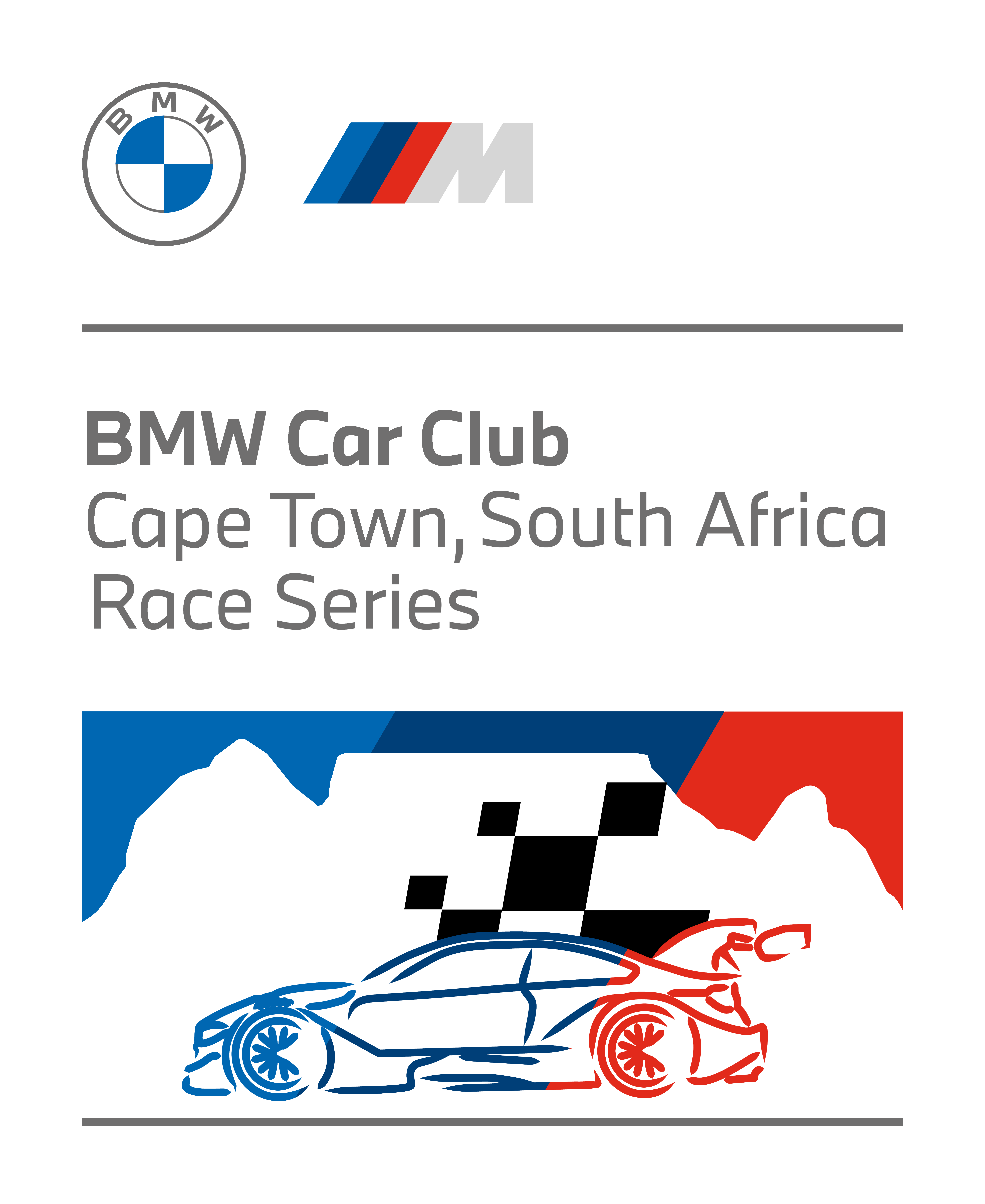 Official BMW Car Club Cape Town Race Series artwork