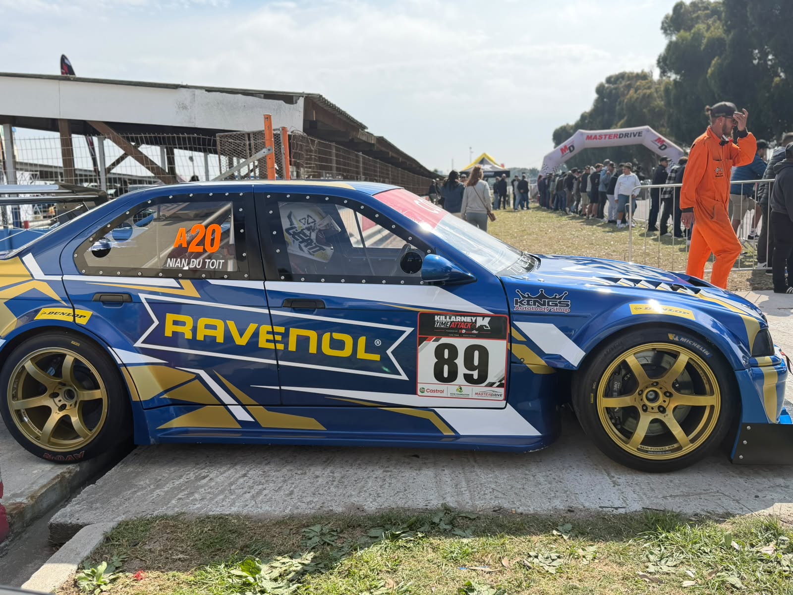 89 · Nian Du Toit · BMW E36 Turbo race car